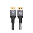 Cabo DisplayPort Storm Tech, 2.1, 16K 60Hz, Plugs de Metal, 3 Metros, Preto - CBDP0014