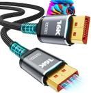 Cabo DisplayPort verde Jiss 16K com certificação VESA 3m