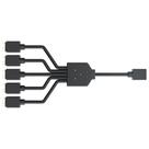 Cabo Divisor Cooler Master - 1 Cooler para 5 Coolers RGB - 58cm - Preto - MFX-AWHN-1NNN5-R