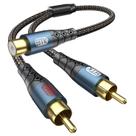 Cabo divisor RCA EMK 2, extensão macho para fêmea de 30 cm