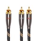 Cabo divisor RCA Y SKW BG Série 1 macho para 2 machos 2m