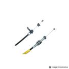 Cabo do Acelerador Opala Todos 4C Carburador Weber Simples 81 ... 87 Opala Todos 4C Carburador Duplo 81 C10 Todos 4C / 6CC 76 ... 84 470mm