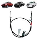 Cabo do freio traseiro nissan frontier 2007 a 2025 lado direito 213 cm 36530.eb70a
