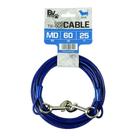 Cabo Dog Tie Out BV de 25 pés para cães de até 27 kg com refletor
