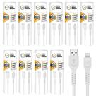 Cabo Dual Shock Lightning / USB A - Branco - 1,2m - no Atacado - Caixa Fechada 10 Unidades - Gshield