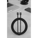 Cabo Duplo Tipo-C 60W Carga Rápida 2m Resistente