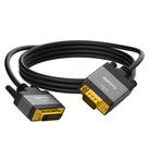 Cabo DVI para VGA compatível com DVI-D 24+1 de 3 m para VGA 1080P Full HD