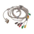 Cabo Ecg 10 Vias Clip Garra Ecafix - 15 Pinos