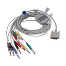 Cabo Ecg 10 Vias Edan Se1 Se3 Se1200 Clip Banana 15 Pinos