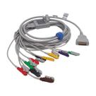 Cabo Ecg 10 Vias Garra Ge Mac 500 1000 1200 15 Pinos