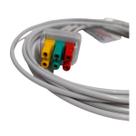 Cabo ECG 3 vias rabicho compatível com Datex Ohmeda