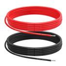 Cabo Elétrico de Silicone 10 AWG Beffkkip (10m) - Vermelho e Preto
