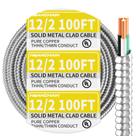Cabo elétrico huanchain 12 AWG 30 m, 2 condutores