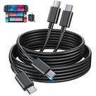 Cabo eletrônico KOVA, pacote com 2 unidades, 60 W, carregamento rápido, USB-C, 1,5 m Cabo eletrônico KOVA, pacote com 2 unidades, 60 W, carregamento rápido, USB-C, 1,5 m