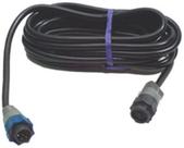 Cabo eletrônico Lowrance XT-12BL 3,5 m azul de extensão de 7 pinos