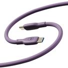 Cabo eletrônico Motorola TurboPower USB-C para C 100W 2m roxo