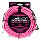 Cabo ernie ball 18 plug reto/l 5,49m p06083 neon pink Cabo ernie ball 18 plug reto/l 5,49m p06083 neon pink