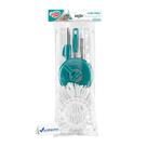 Cabo esfregao mop giratorio fit flash limp e refil completo Cabo esfregao mop giratorio fit flash limp e refil completo
