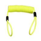 Cabo espiral lembrete trava disco gp tech 4x1.50 cm amarelo Cabo espiral lembrete trava disco gp tech 4x1.50 cm amarelo