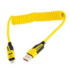 Cabo Espiral Turbo 65W 4 em 1 USB, USB-C e Lightning PD27W