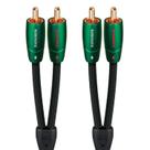 Cabo estéreo AudioQuest Evergreen com 4 conectores RCA de 0,6 m