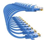 Cabo Ethernet 10Gsupxsel Cat6 1,5m Kit com 10 Azul