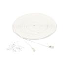 Cabo Ethernet Amazon Basics Cat 6 RJ45 10 Gbps 30 m branco Cabo Ethernet Amazon Basics Cat 6 RJ45 10 Gbps 30 m branco