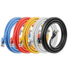 Cabo Ethernet ANLINK Cat6 3 m, kit com 5 unidades, multicolorido