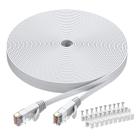 Cabo Ethernet BUSOHE Cat6 40 pés branco para rede de computadores
