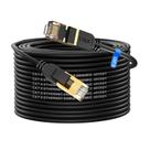 Cabo Ethernet Cat 8 (30m) - Alta Velocidade 40Gbps - Uso Interno/Externo