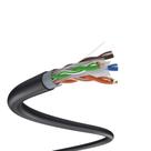 Cabo Ethernet Dripstone CAT6 UTP 23AWG 305m Outdoor Preto