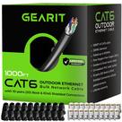 Cabo Ethernet externo GearIt Cat6 Cat 6 DIY Kit 1000 pés
