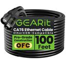 Cabo Ethernet GearIt Blindado CAT6 Ethercon 30m Preto Cabo Ethernet GearIt Blindado CAT6 Ethercon 30m Preto