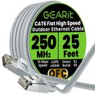 Cabo Ethernet GEARit Cat 6 7,5m Externo Plano Blindado