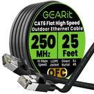 Cabo Ethernet GEARit Cat6 7,5m Plano Blindado para Externo