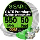 Cabo Ethernet GearIt Cat6 Outdoor 15m CCA revestido de cobre