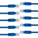 Cabo Ethernet GearIt Cat6, pacote com 10 pés, azul Snagless Cabo Ethernet GearIt Cat6, pacote com 10 pés, azul Snagless