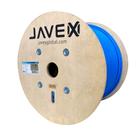 Cabo Ethernet JAVEX CAT6 23AWG 100% blindado FTP 1000FT azul