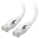 Cabo Ethernet Matters Cat8 40 Gbps 25 pés branco