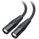 Cabo Ethernet Matters Shielded Cat6 50 pés preto