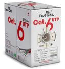 Cabo Ethernet rápido Cat. Cat6 1000 pés 23AWG CMR 550 MHz UTP Cabo Ethernet rápido Cat. Cat6 1000 pés 23AWG CMR 550 MHz UTP