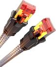 Cabo Ethernet Snowkids Cat 8 10 pés 40 Gbps 2000 Mhz RJ45