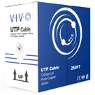 Cabo Ethernet VIVO CABLE-V016W Cat6 250 pés Branco Cabo Ethernet VIVO CABLE-V016W Cat6 250 pés Branco