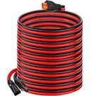 Cabo Extensão 10AWG XT60i - Cobre Estanhado para Painel Solar