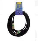 Cabo Extensão Canon balanceado XLR Macho x Fêmea (5mts)- JJF