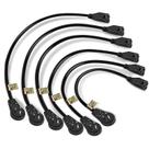 Cabo Extensão Nekteck 360° - Plug Plano Giratório 30cm - 14AWG