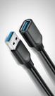 Cabo Extensão USB 3.0 Macho para Fêmea 2m Preto