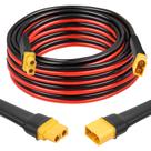 Cabo Extensão XT60 10AWG 4,5m - Cobre Estanhado para Modelo RC