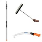 Cabo Extensor 5 Metros Tramontina com Rodo 35cm Combinado e Serrote para Poda