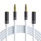 Cabo Extensor de Fone de Ouvido Jeselry 3,5mm (1,2m) - Macho para Fêmea